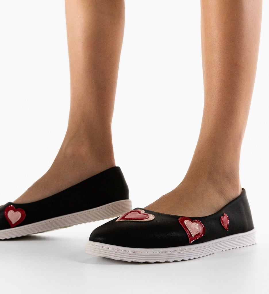 Espadrile Casual Miamore Negre - 2 | YEO