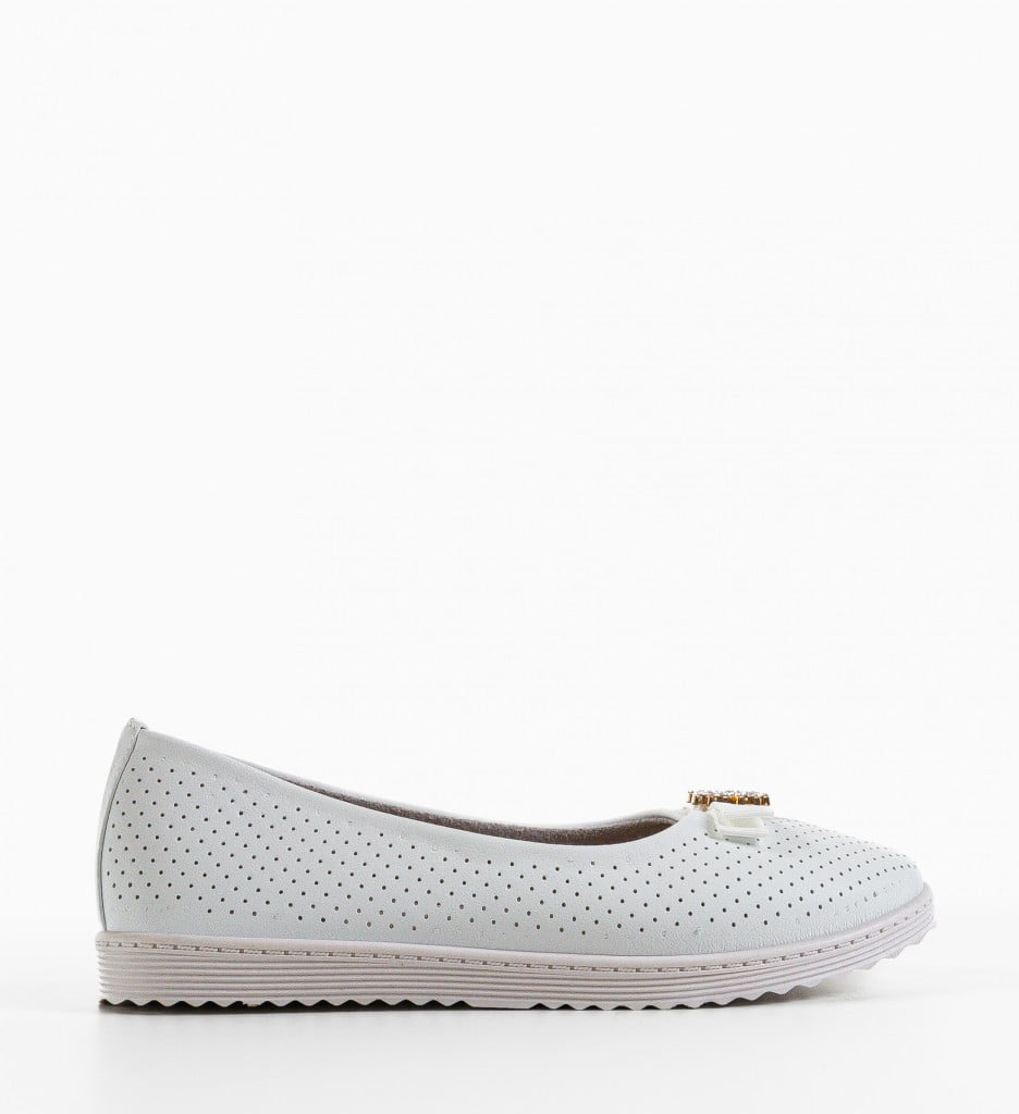 Espadrile Casual Tanbul Albe - 3 | YEO