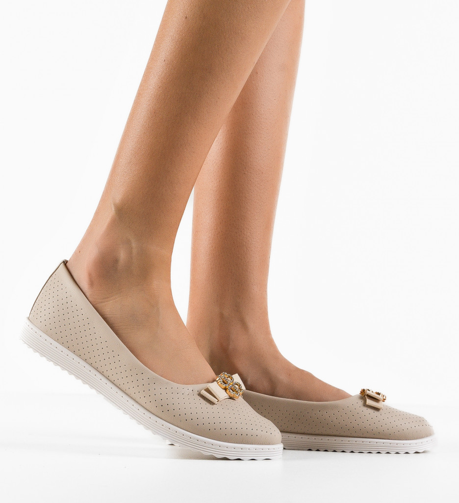 Espadrile Casual Tanbul Bej