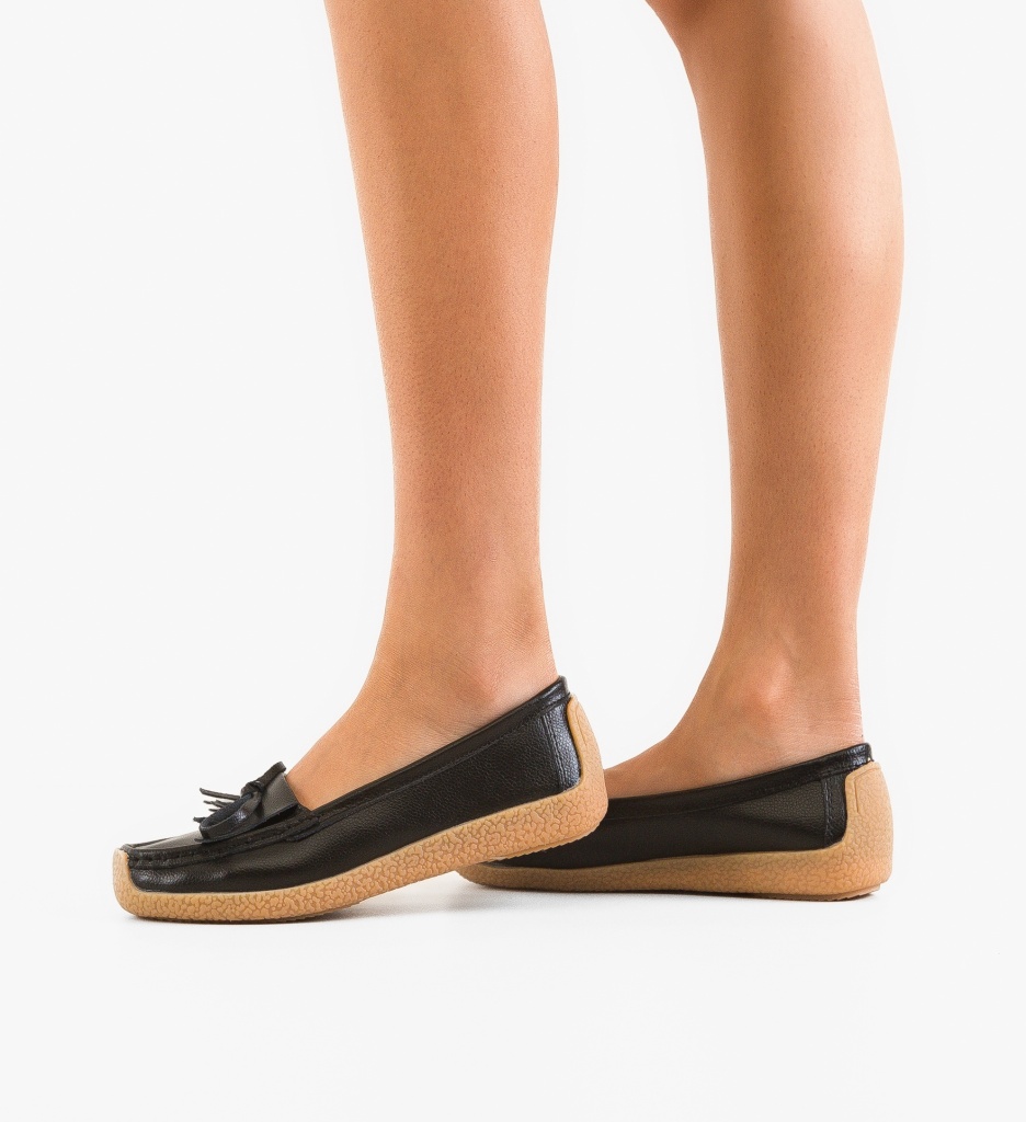 Espadrile dama Fevas Negre - 2 | YEO