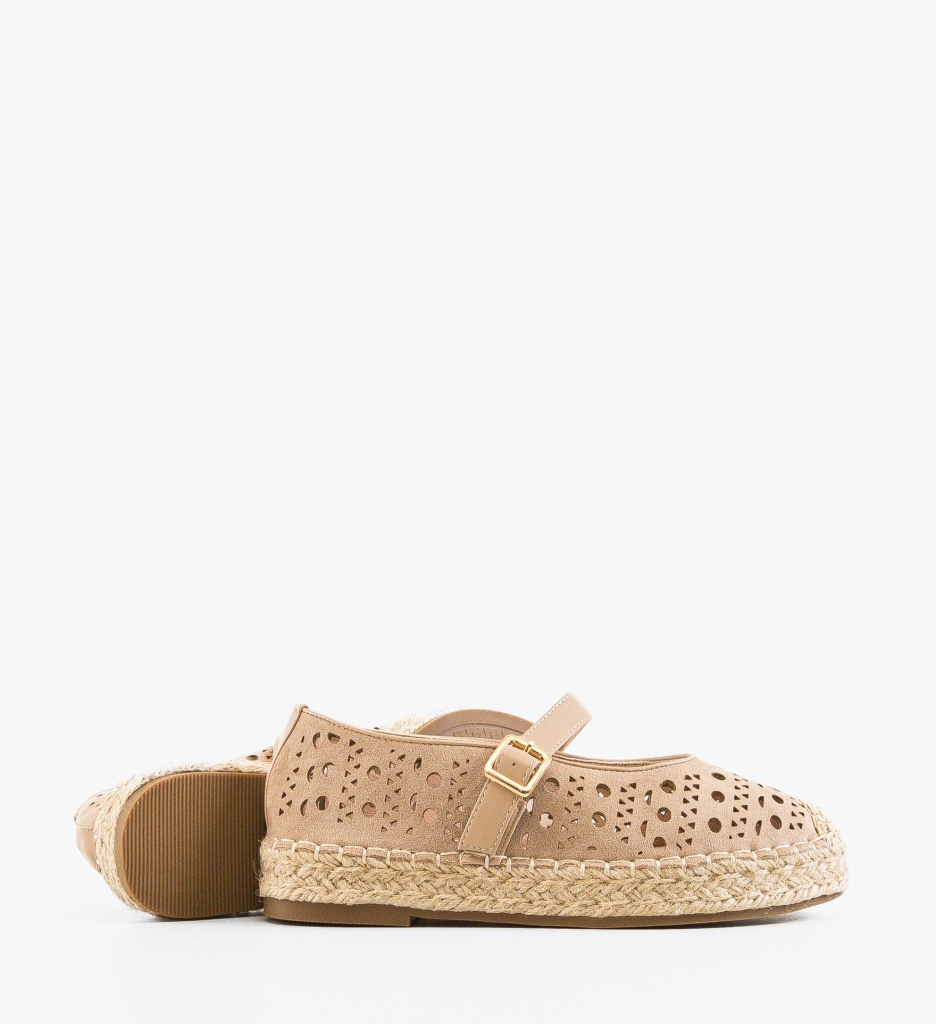 Espadrile dama Richie Khaki - 3 | YEO