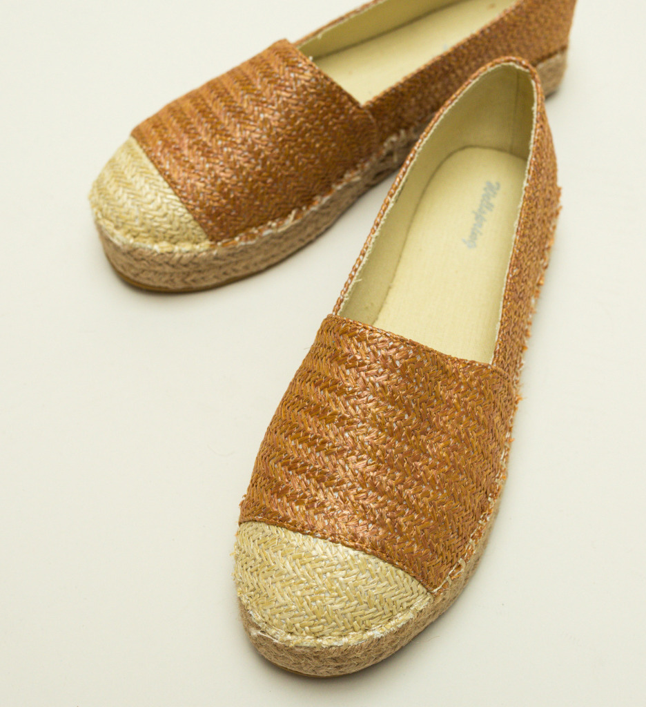 Espadrile Emilio Camel - 4 | YEO