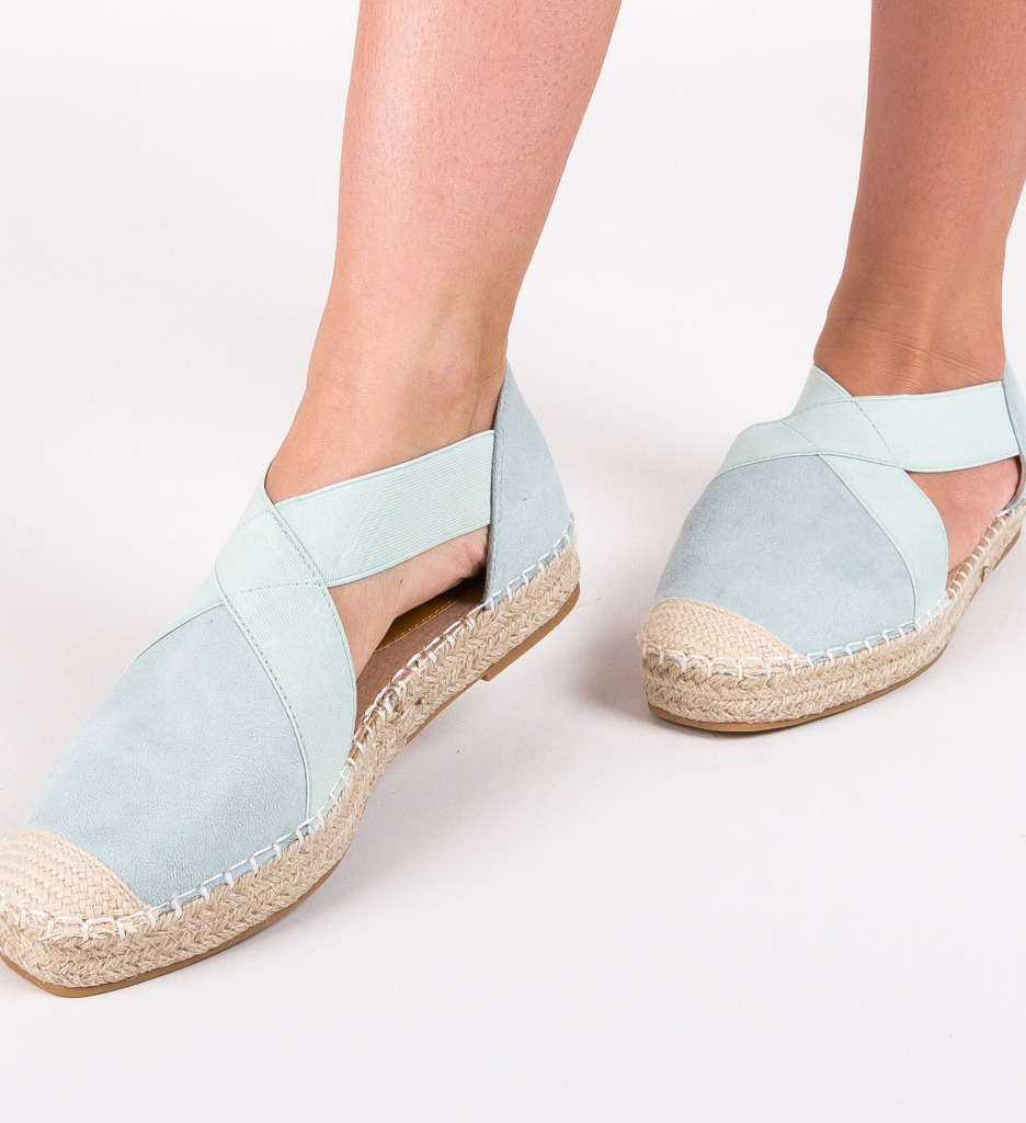 Espadrile Icra Verzi - 2 | YEO