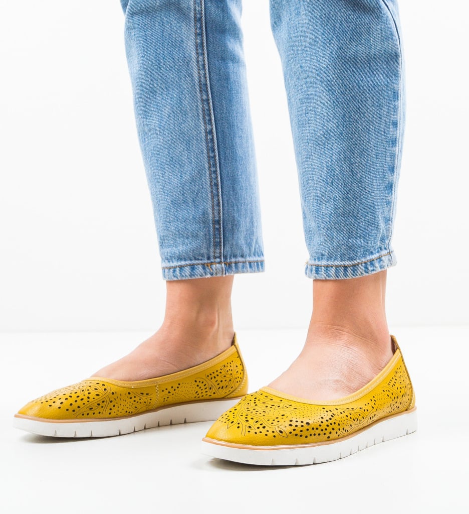 Espadrile Regan Galbene - 1 | YEO