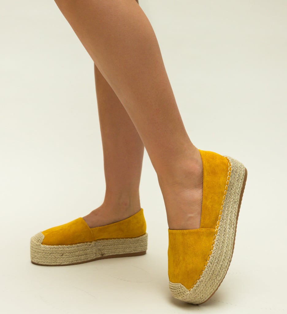 Espadrile Salinas Galbene - 3 | YEO