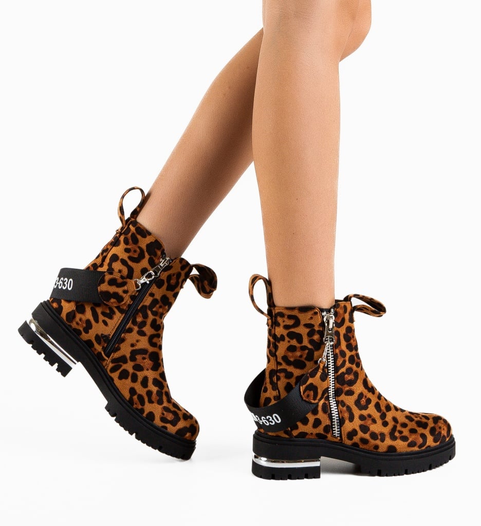 Ghete dama Kaylen Animal Print - 1 | YEO