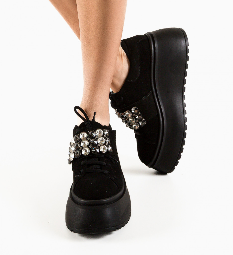 Pantofi Casual Alma Negri - 1 | YEO