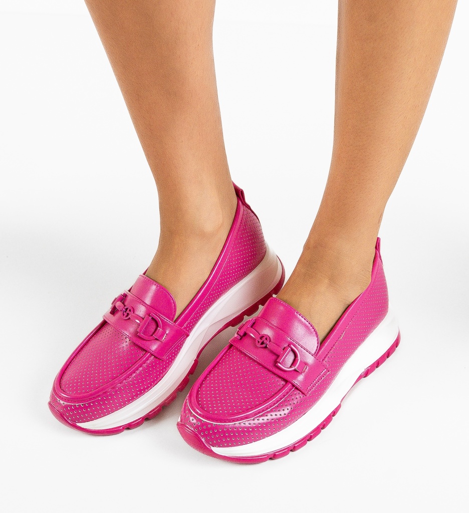 Pantofi Casual Arne Fuchsia - 4 | YEO