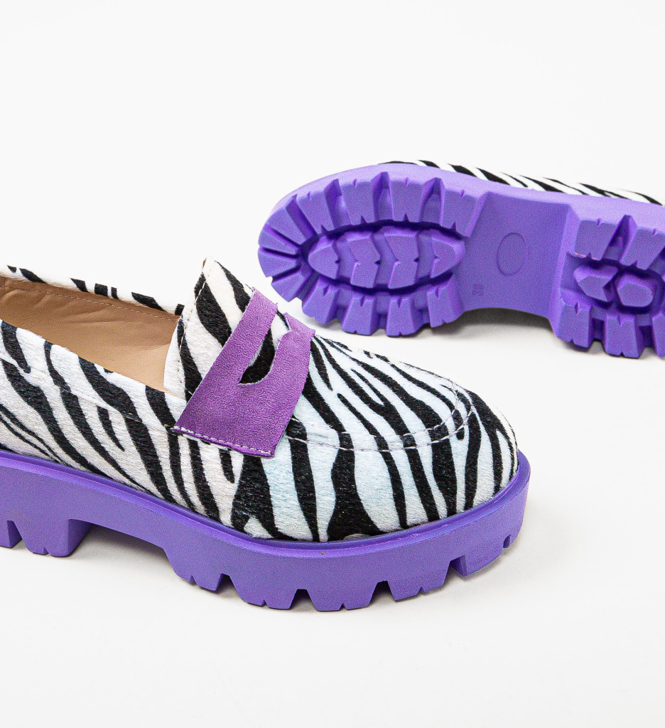 Pantofi Casual Beidar Zebra - 5 | YEO