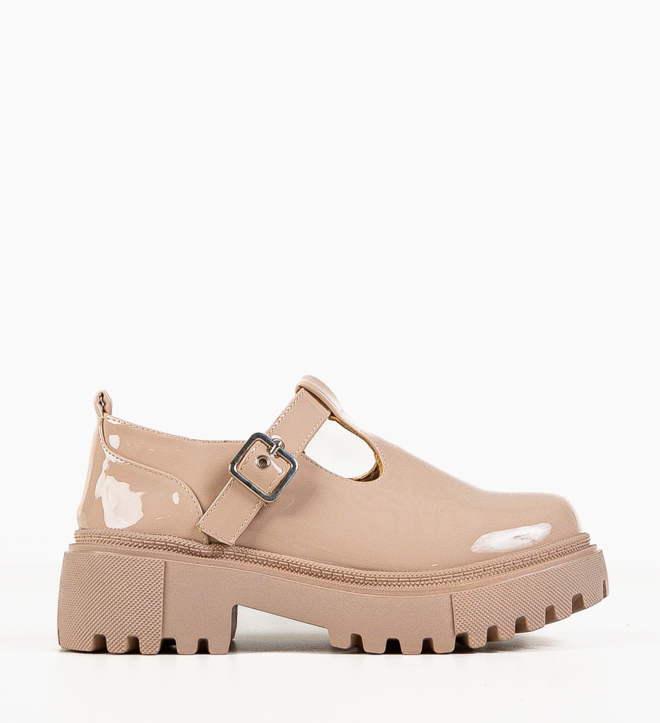 Pantofi Casual Bernie Nude - 2 | YEO