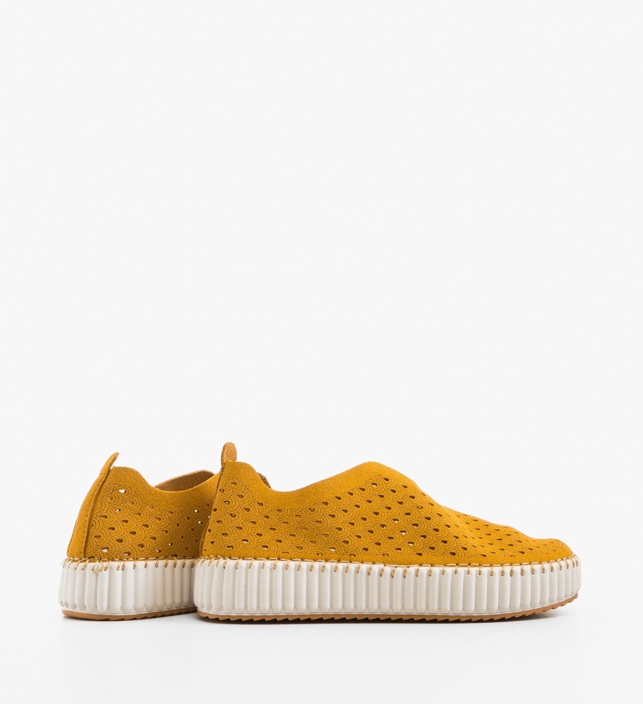 Pantofi Casual Berrt Camel - 2 | YEO