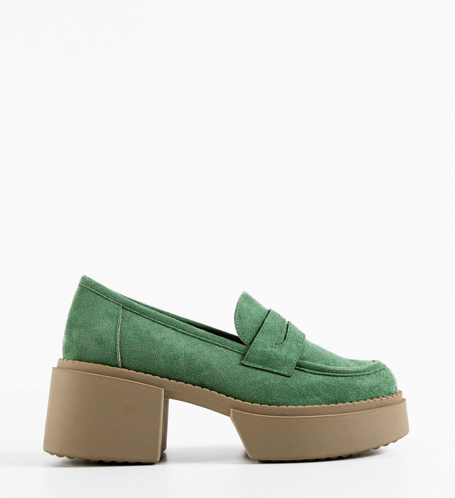 Pantofi Casual dama Atein Verde - 4 | YEO