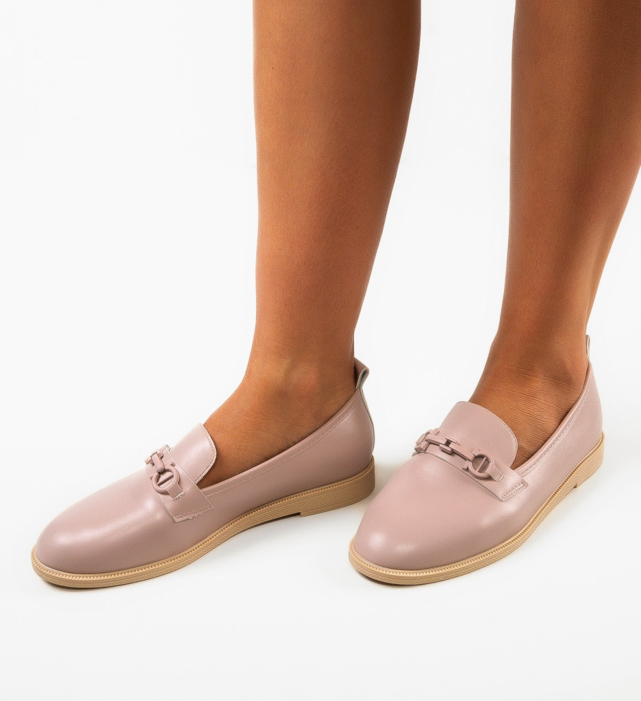 Pantofi casual dama Baja Nude - 3 | YEO