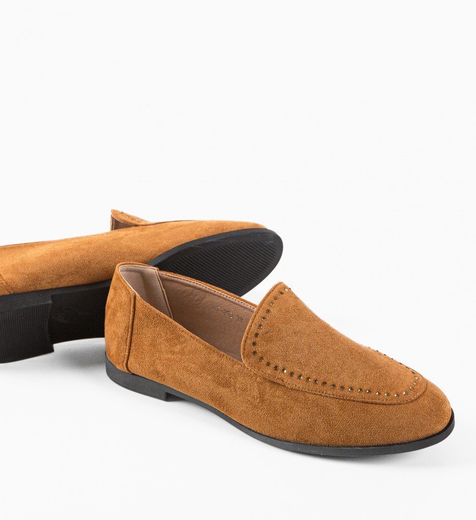 Pantofi Casual dama Demid Camel