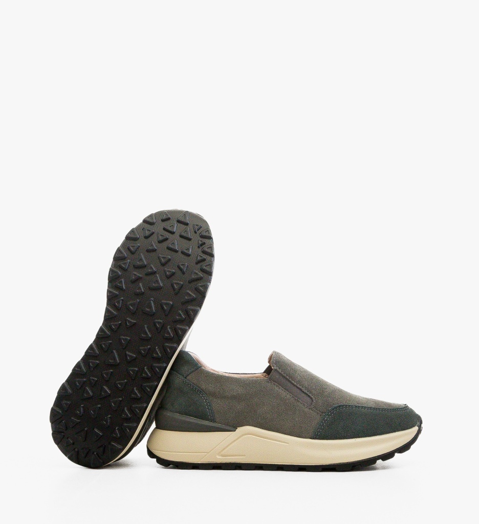 Pantofi casual dama Derina Gri - 3 | YEO