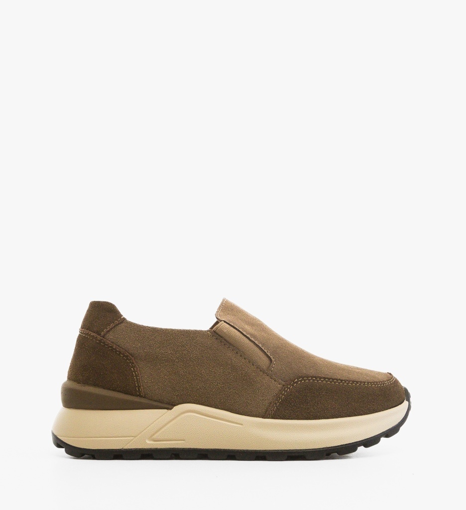 Pantofi casual dama Derina Khaki