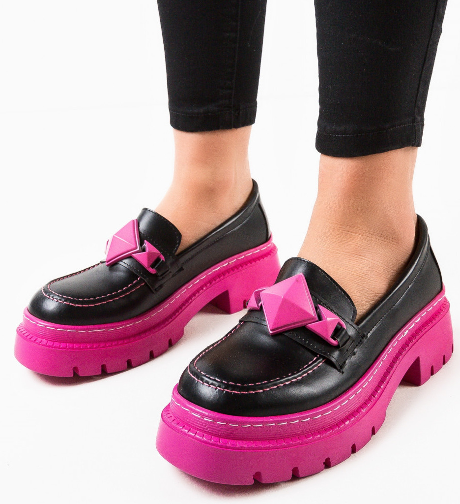 Pantofi Casual dama Doidiane Fuchsia