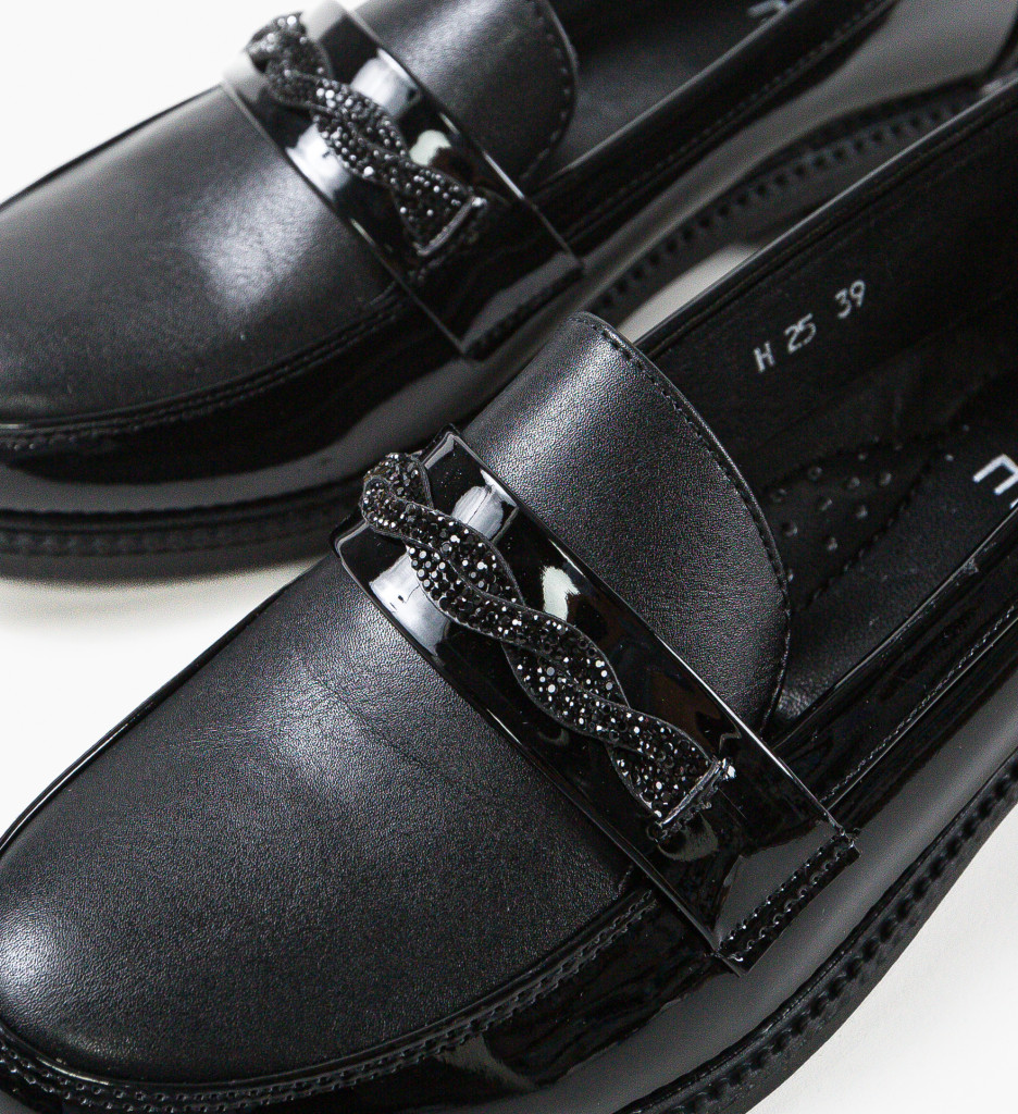 Poze Pantofi casual dama Eyge Negri depurtat.ro 