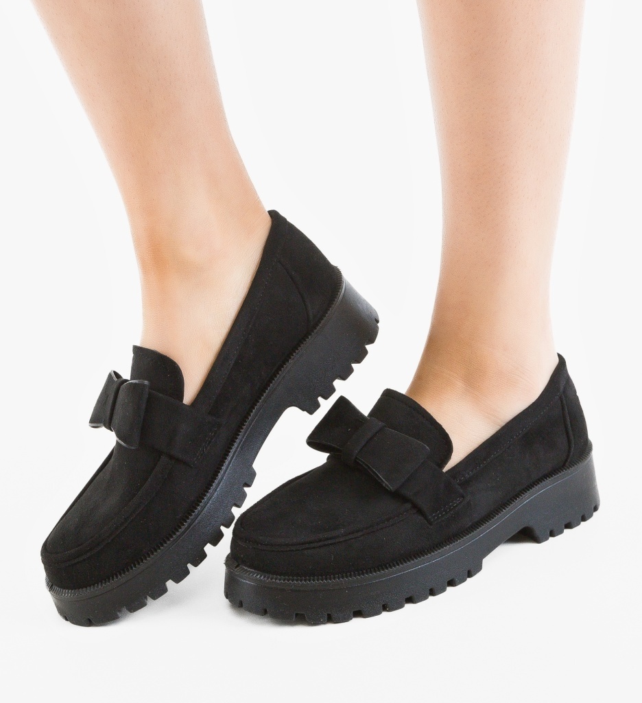 Pantofi casual dama Tyrewn Negri 2 - dEpurtat.ro - imagine 2