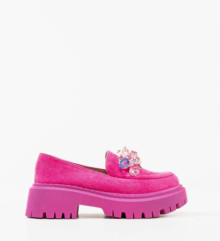 Pantofi Casual Dave Fuchsia - 4 | YEO