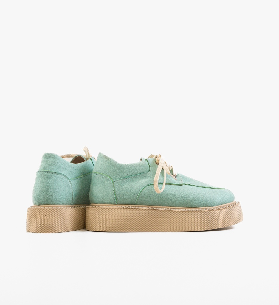Pantofi Casual Fagen Turcoaz 2