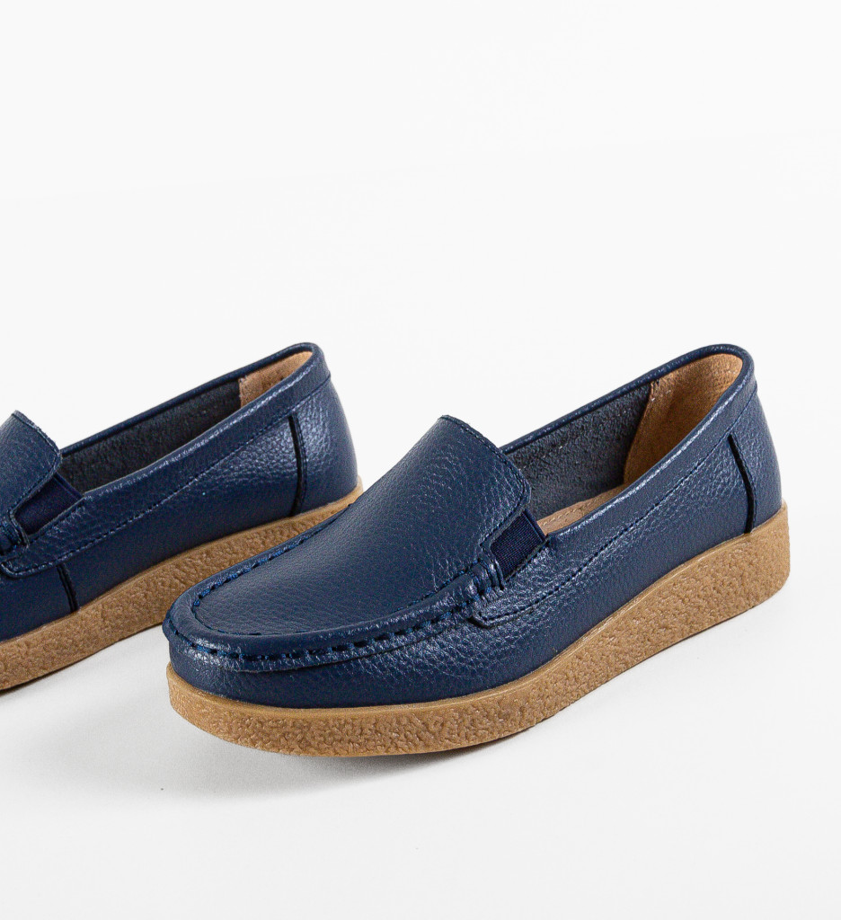 Pantofi Casual Givy Bleumarin - 5 | YEO