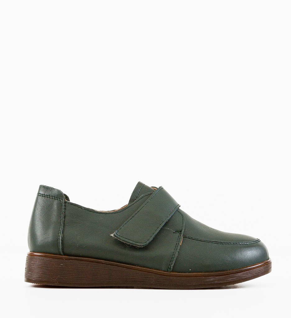 Pantofi Casual Grig Verzi - 4 | YEO