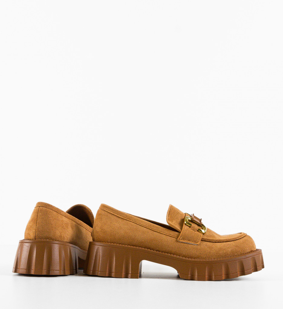 Pantofi Casual Gully Camel - 3 | YEO