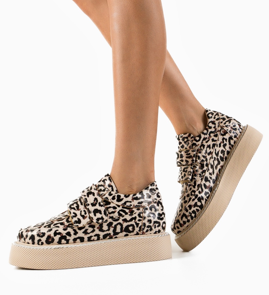 Pantofi Casual Herghely Print - 3 | YEO