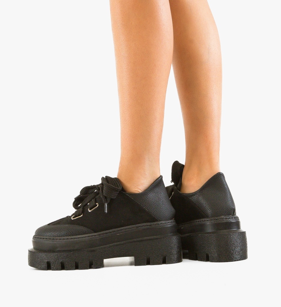 Pantofi Casual Kandre Negri - 1 | YEO