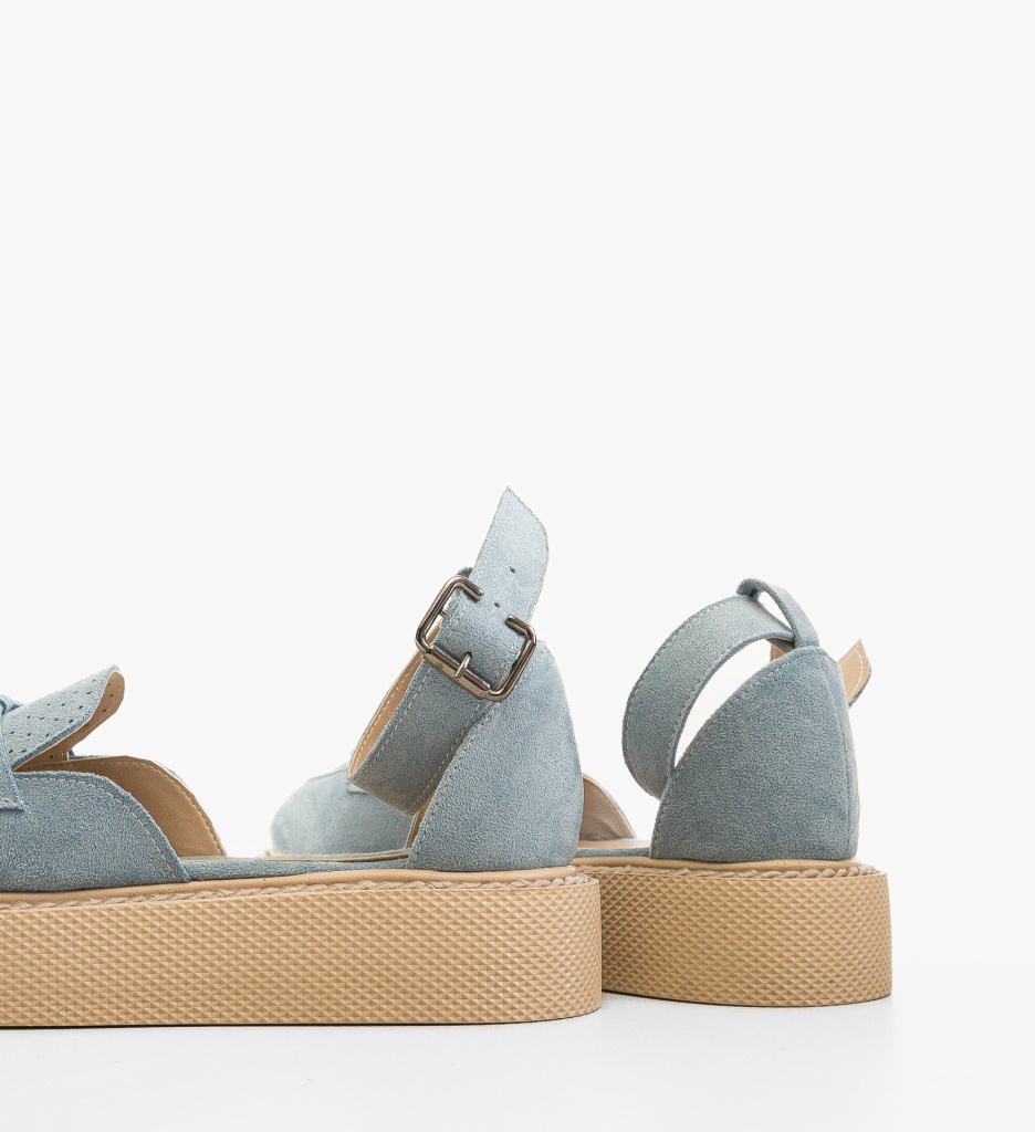 Pantofi Casual Kastor Albastri - 4 | YEO