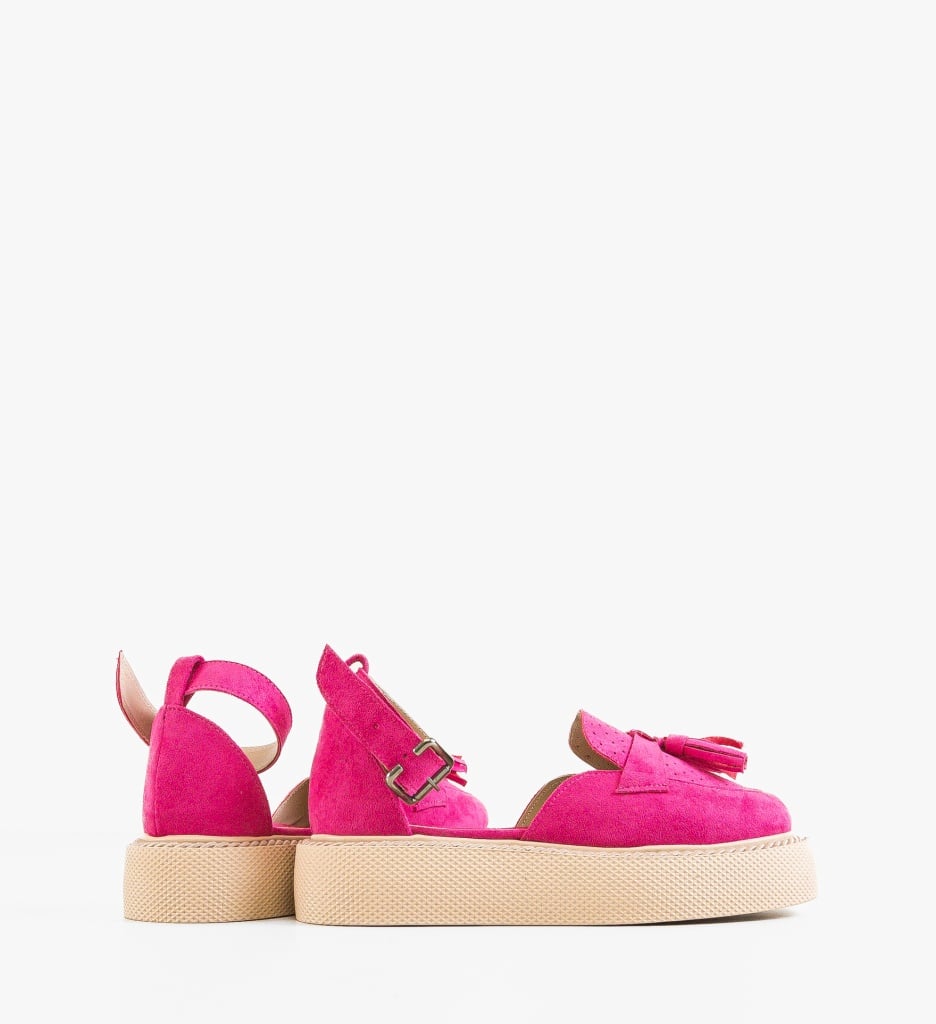 Pantofi Casual Kastor Fuchsia - 4 | YEO