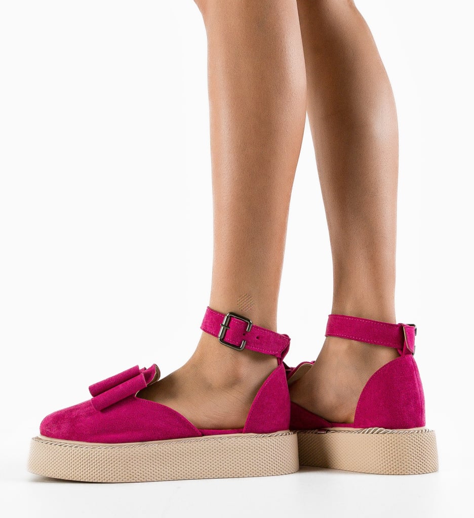 Pantofi Casual Marbo Fuchsia - 1 | YEO