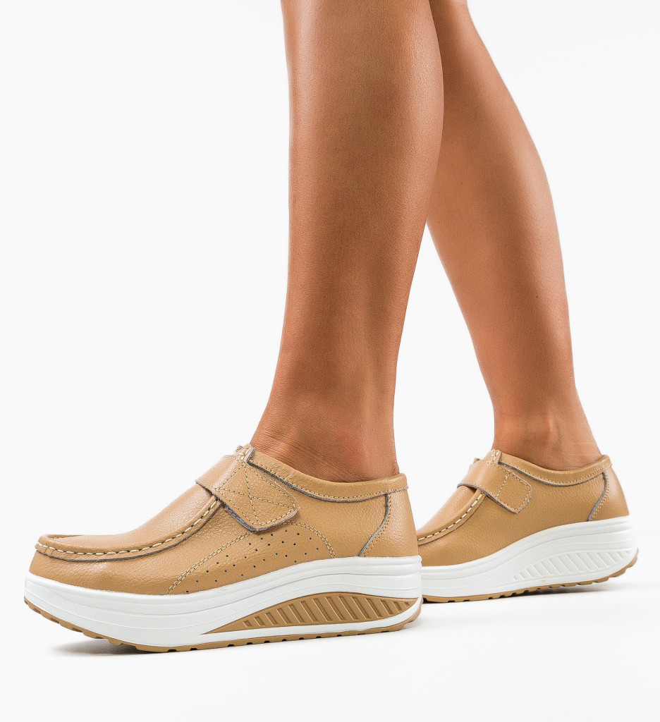 Pantofi Casual Marko Camel