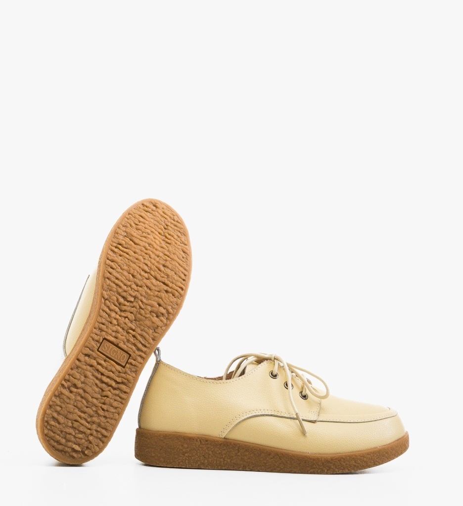 Pantofi Casual Maye Bej - 1 | YEO