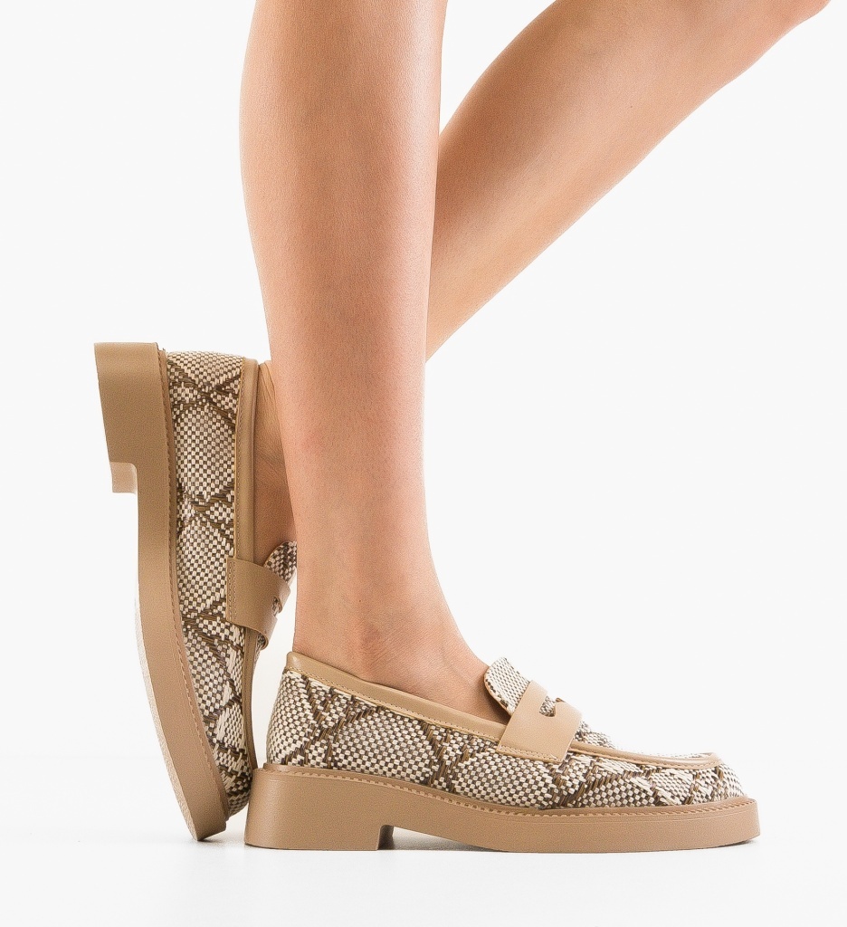 Pantofi Casual Mikael Khaki