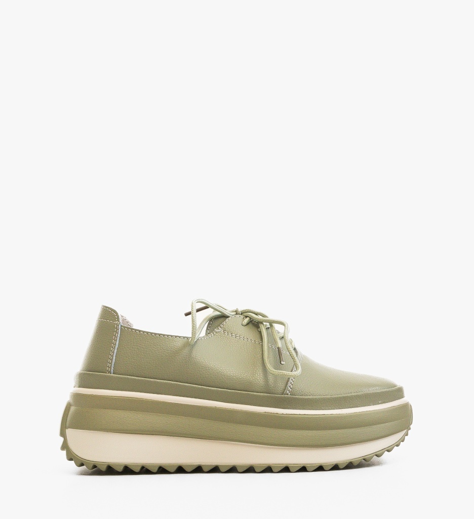 Pantofi Casual Reprale Verzi - 1 | YEO