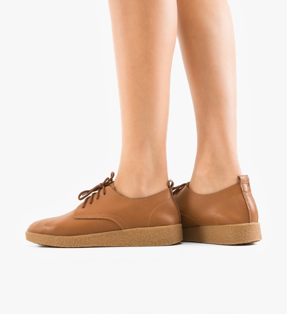 Pantofi Casual Sindre Camel - 2 | YEO