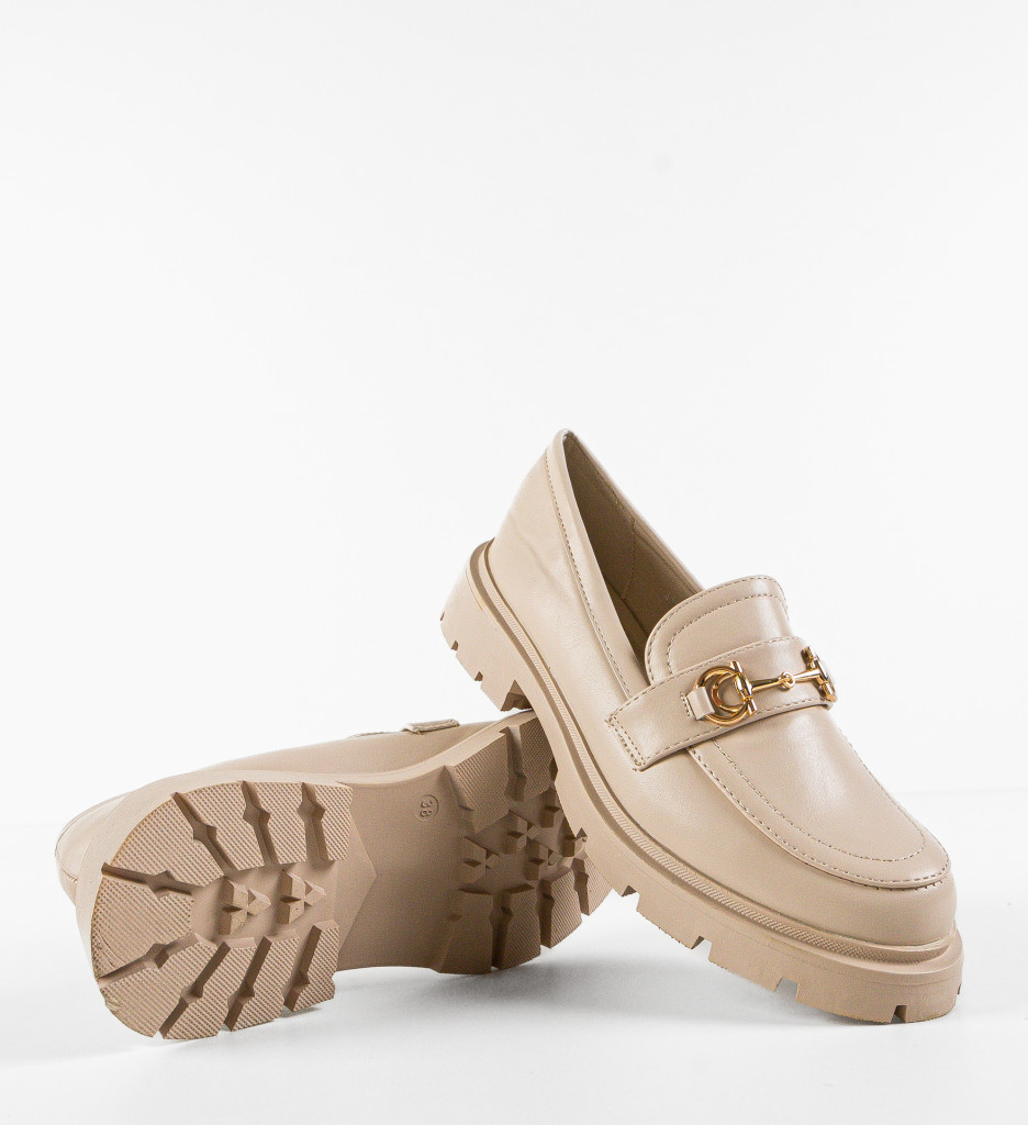 Poze Pantofi Casual Sloan Bej depurtat.ro 