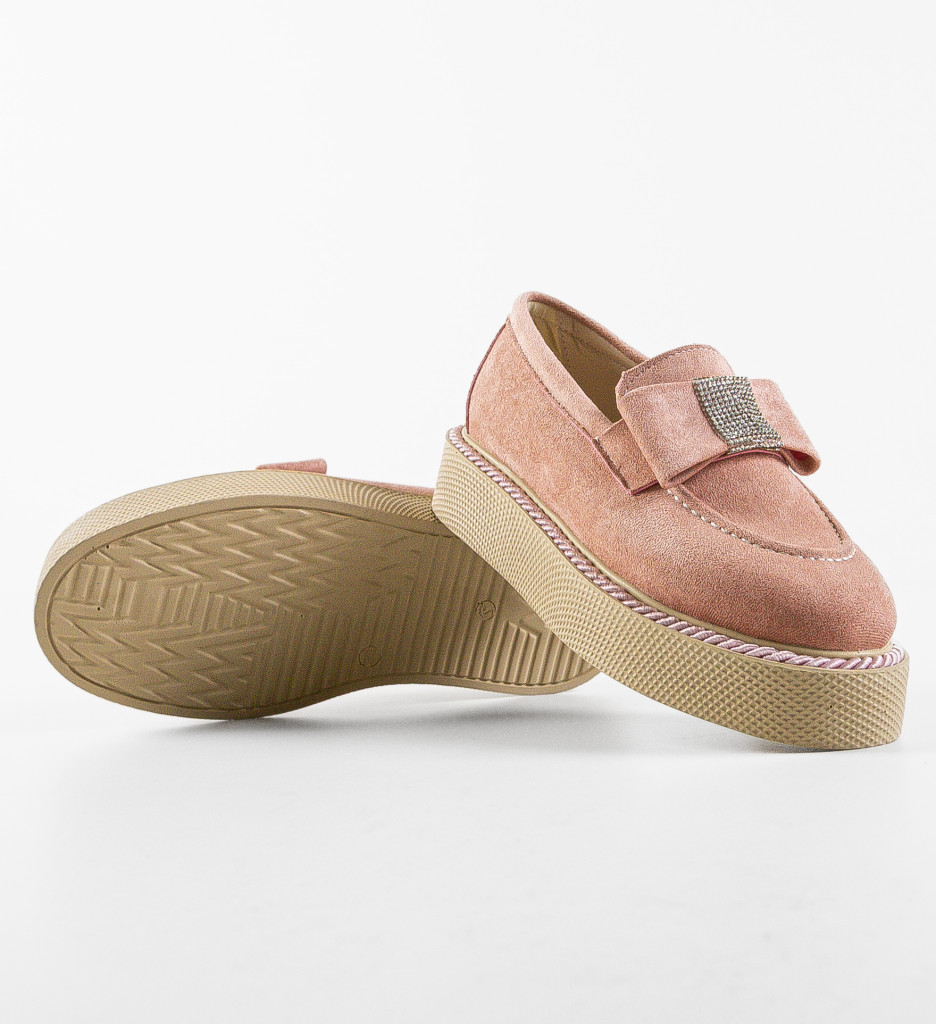 Poze Pantofi Casual Sofia Roz DePurtat