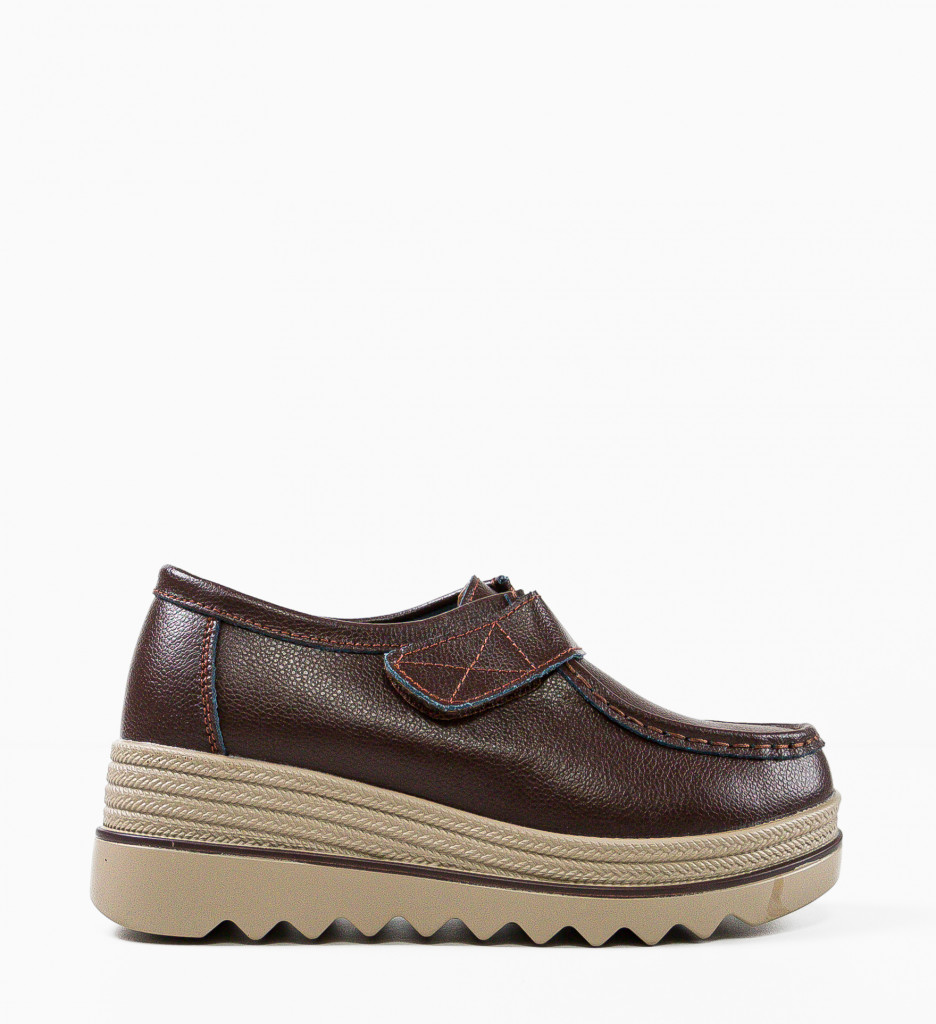 Pantofi Casual Straif Maro - 4 | YEO