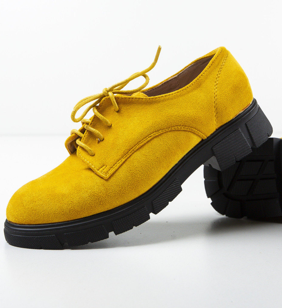 Pantofi Casual Tobi Galbeni - 3 | YEO