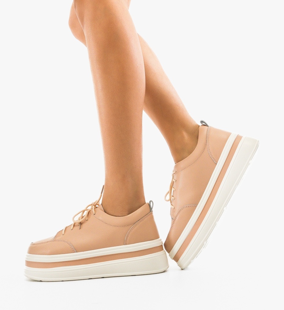 Pantofi Casual Varlas Roz