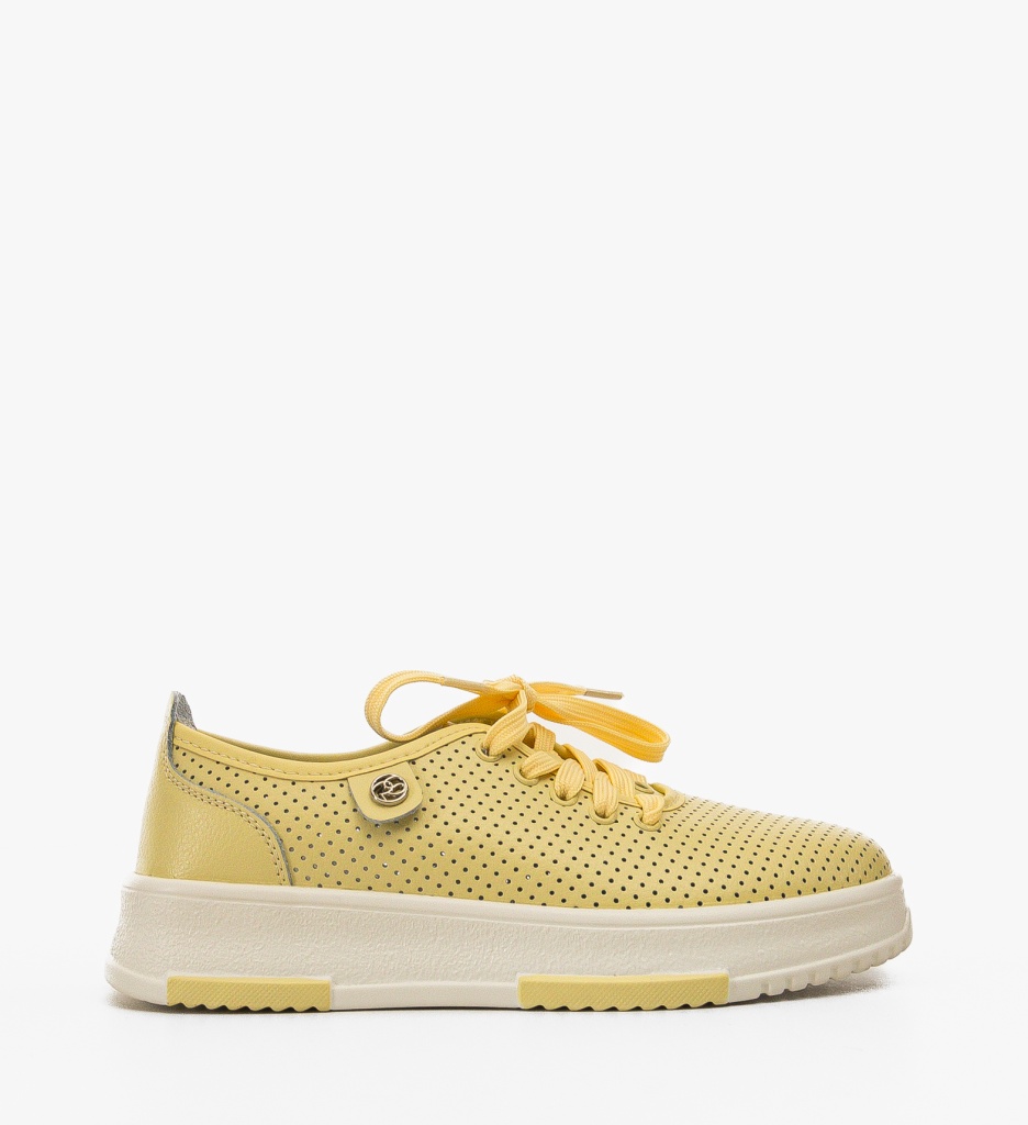 Pantofi Casual Ygrysha Galbeni - 4 | YEO