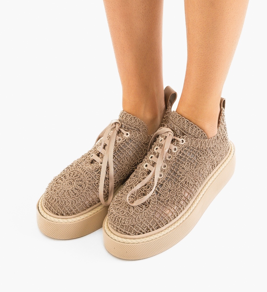 Pantofi Casual Ystory Khaki 2 - 1 | YEO
