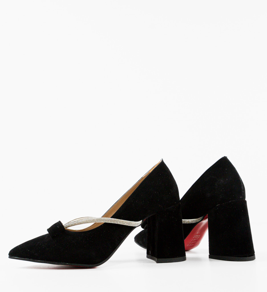 Poze Pantofi cu toc Nynut Negri 2 depurtat.ro 