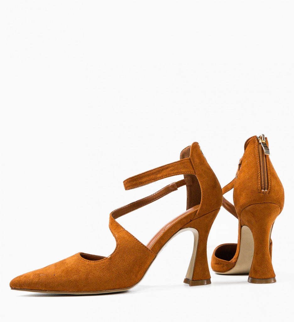 Pantofi dama Abdur Camel - 5 | YEO