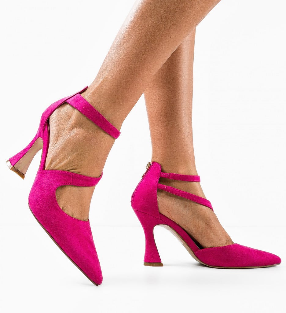 Pantofi dama Abdur Fuchsia - 2 | YEO