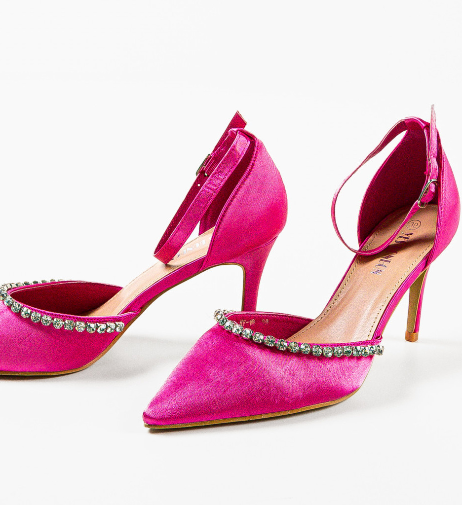 Pantofi dama Aine Fuchsia - 4 | YEO