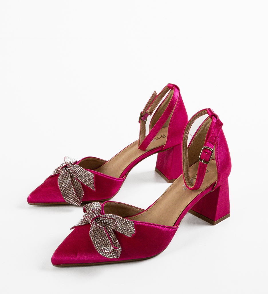 Pantofi dama Alistair Fuchsia - 5 | YEO